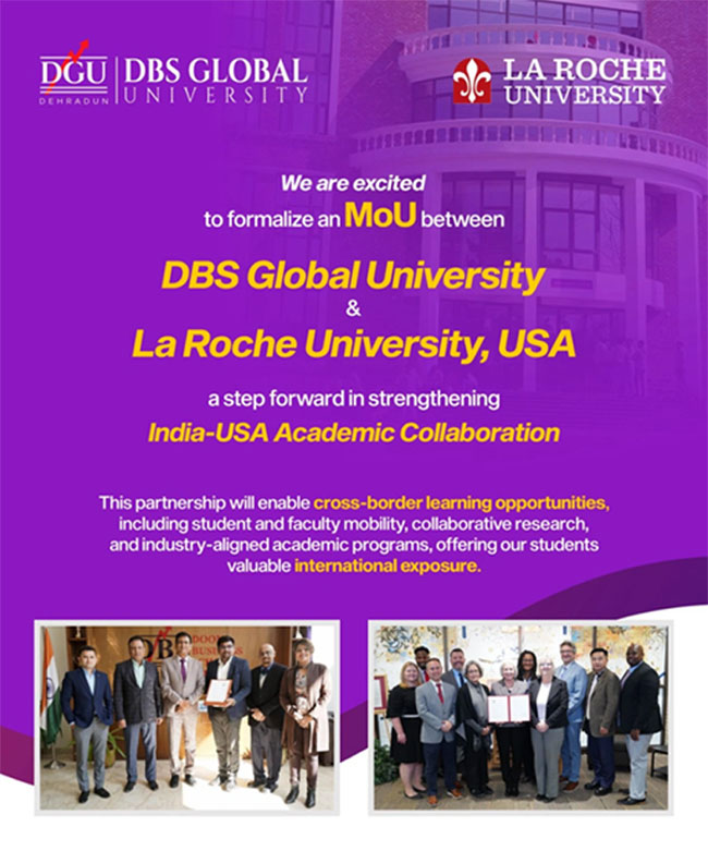 Strategic Academic Partnership with La Roche University USA