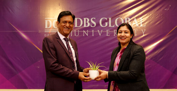 The Department of Agriculture and Forestry, DBS Global University, observed World Pangolin Day to raise awareness about the conservation of pangolins,