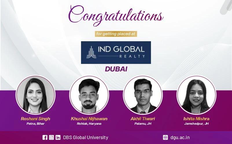 IND Global Realty Selects Students Through Campus Recruitment