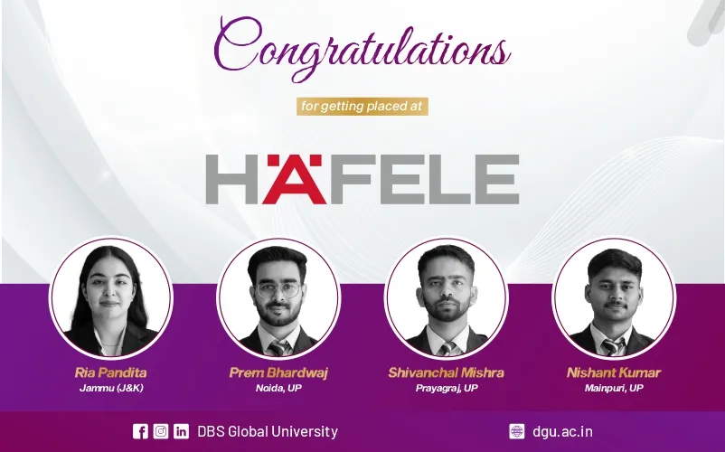 Beginning the Corporate Journey with Hafele India