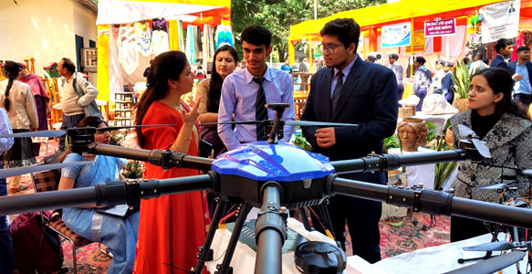 Students of Department of Agriculture and Forestry, DBS Global University, actively participated in Vasantotsav 2026