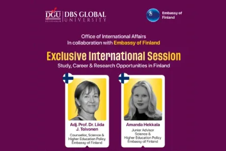 Exclusive International Session on Study, Career & Research Opportunities in Finland Concludes Successfully