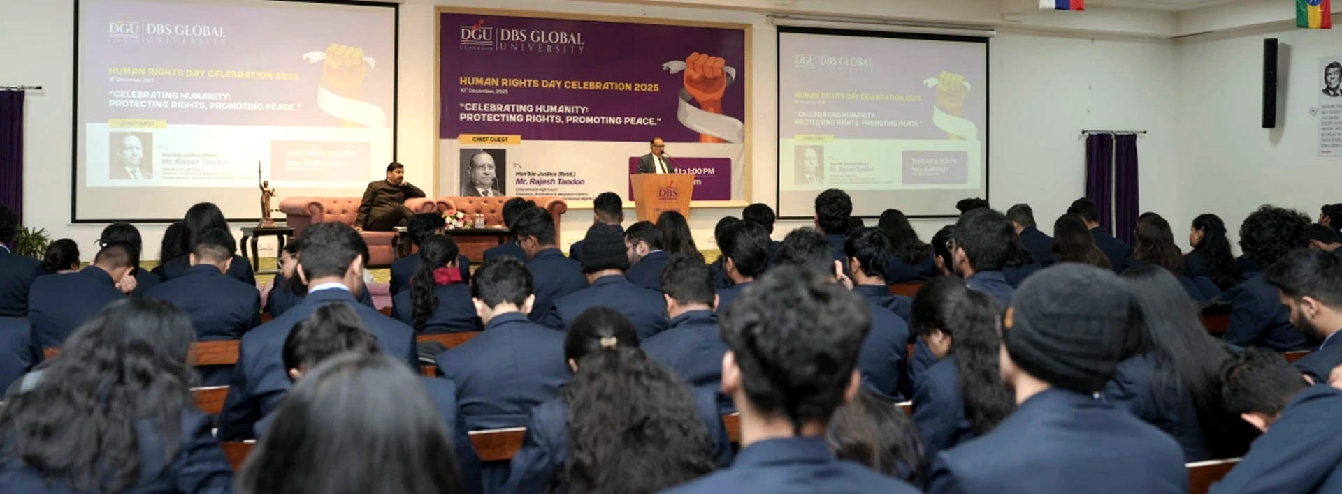 Human Rights Day Observed at DBS Global University