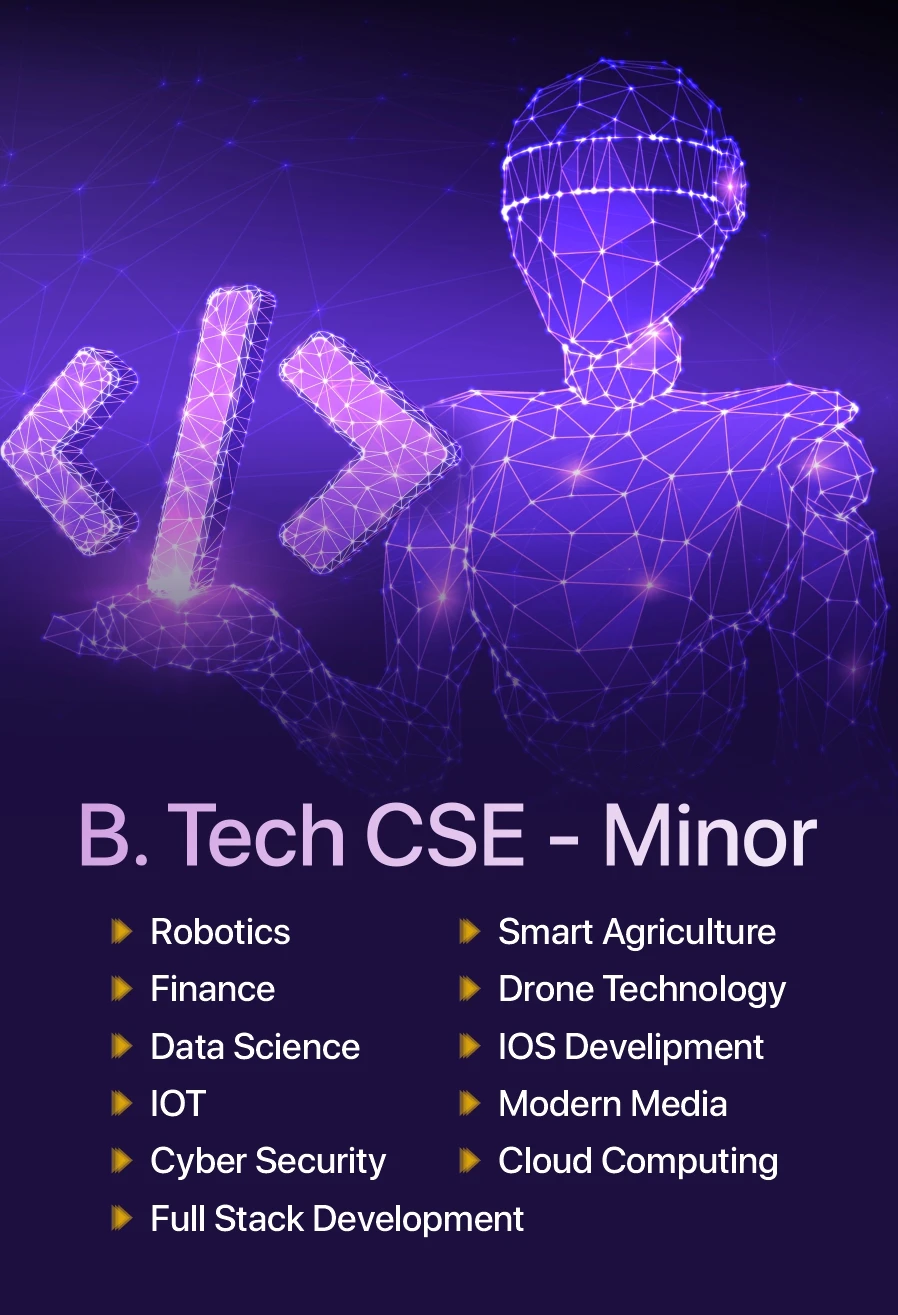 B.Tech CSE with Minor