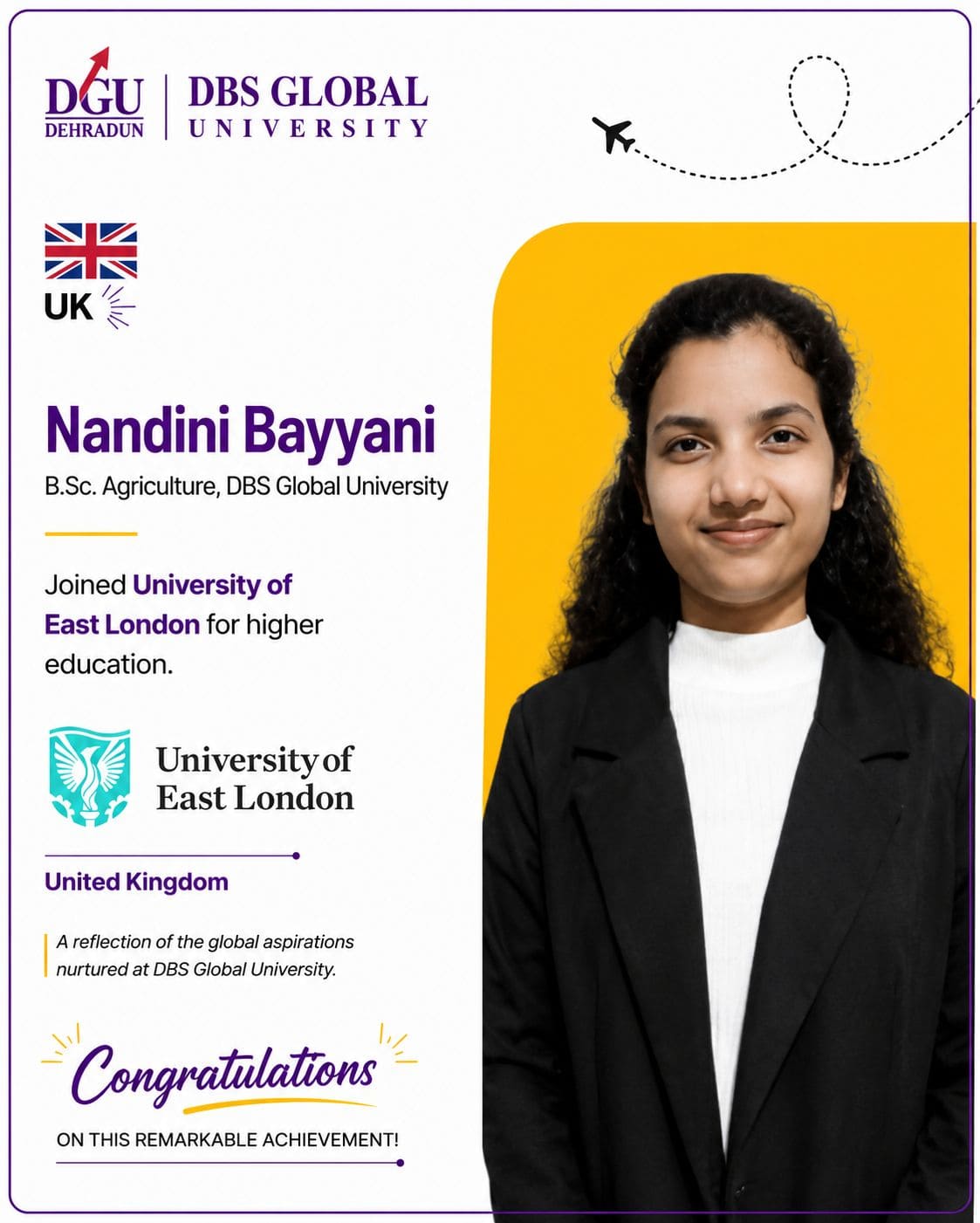 DBS Global University student success