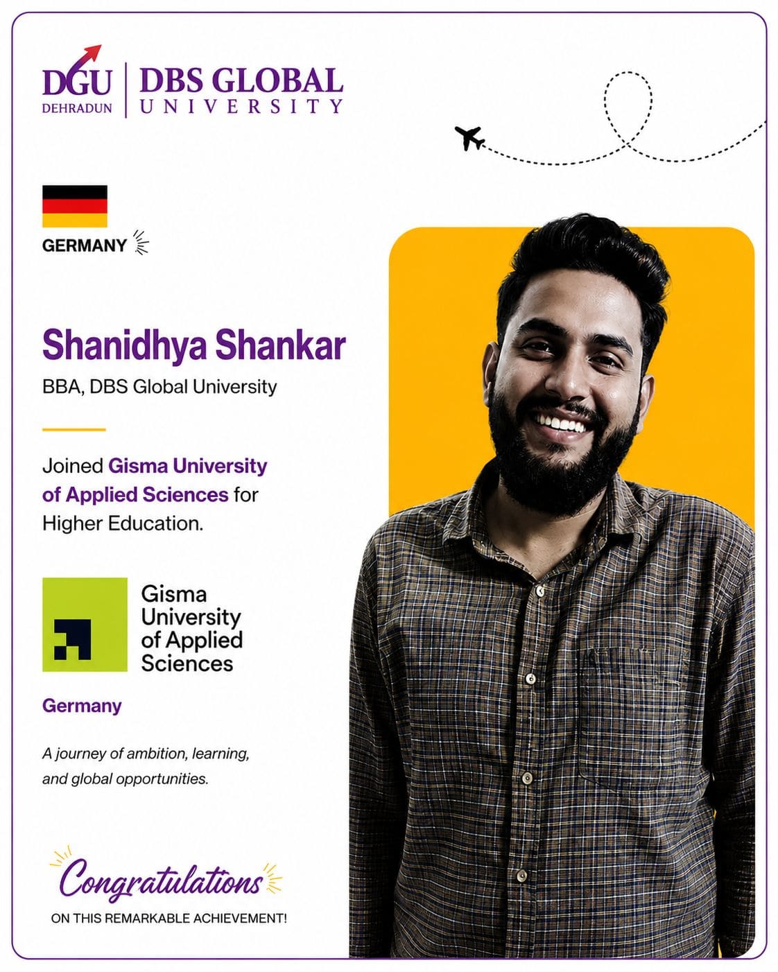DBS Global University student success